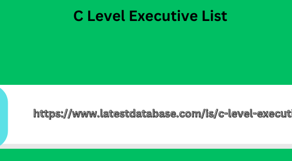 C Level Executive List