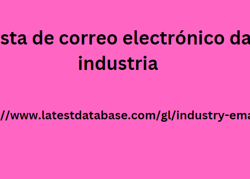 Lista de correo electrónico da industria