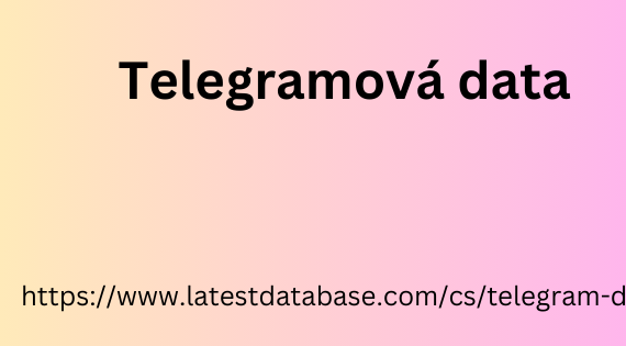 Telegramová data