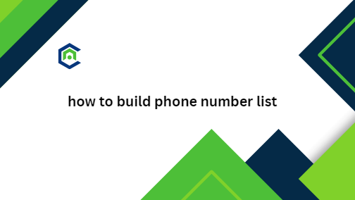 how to build phone number list