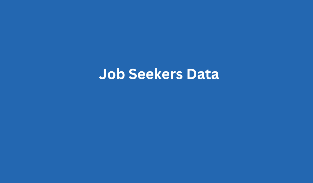 Job Seekers Data